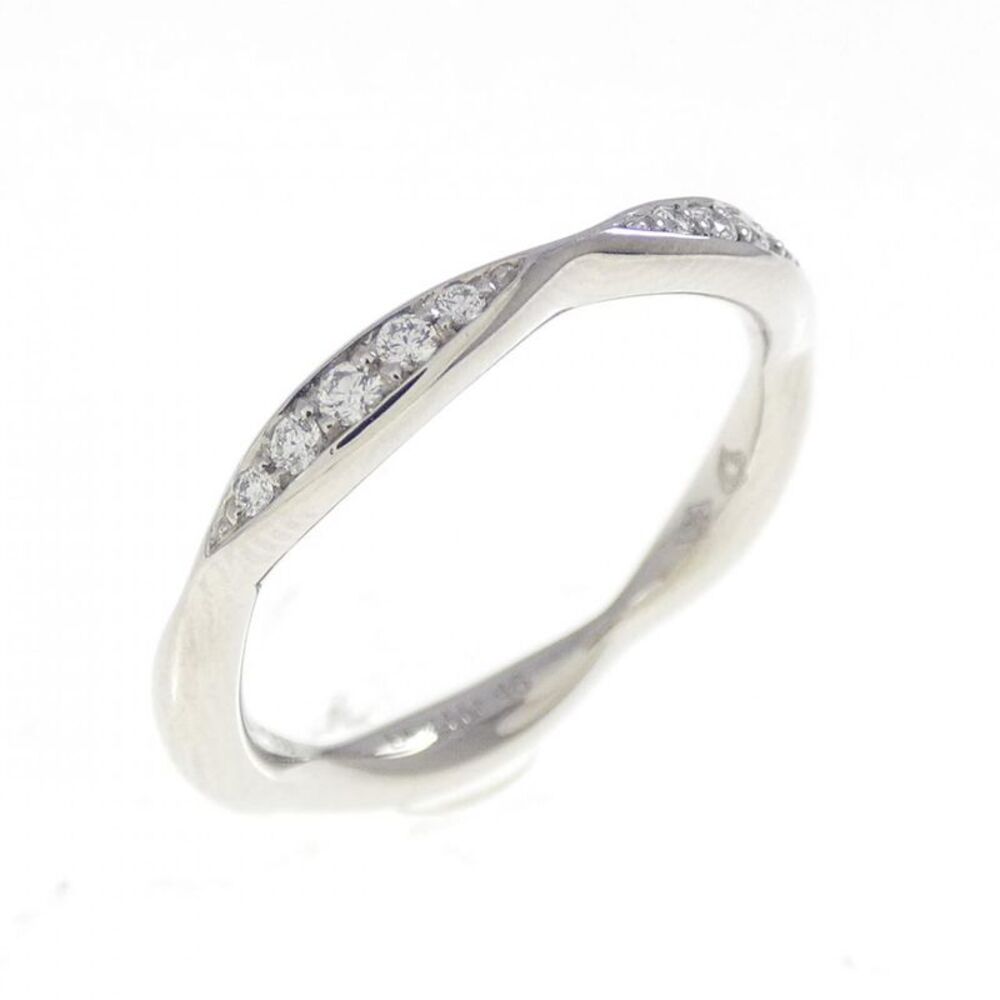 Chanel Camellia Half Eternity Platinum Ring